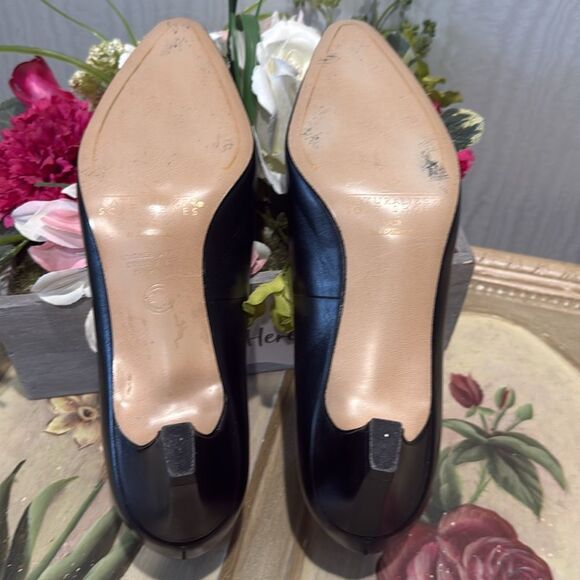 Vintage Naturalizer Soft Shoes Low Heel Pumps Heels Black Feminine Buckle Sz 8 - Picture 14 of 16